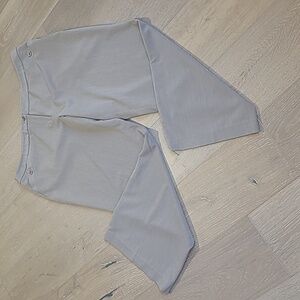 Lane Bryant Soft Gray Wide Leg Pants